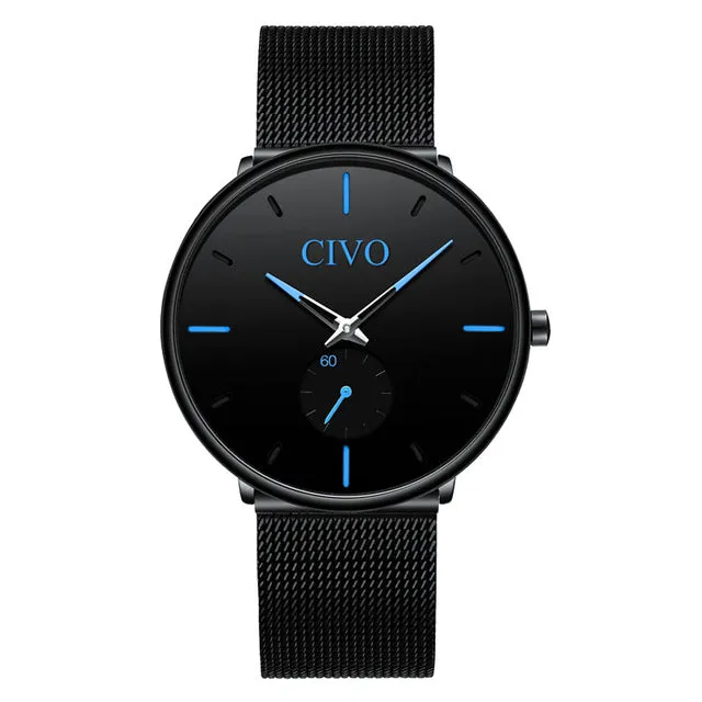 0124C | Quartz Men Watch | Mesh Band