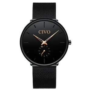 0124C | Quartz Men Watch | Mesh Band