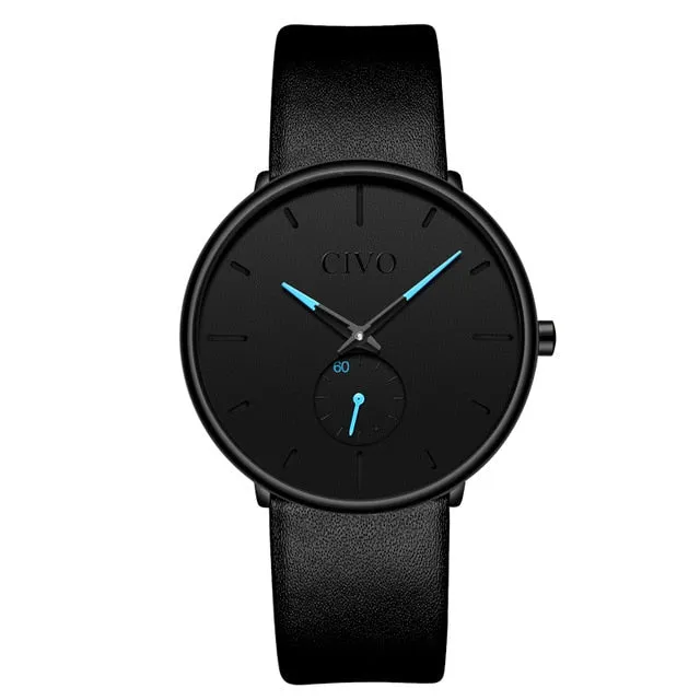 0124C | Quartz Women Watch | Leather Band