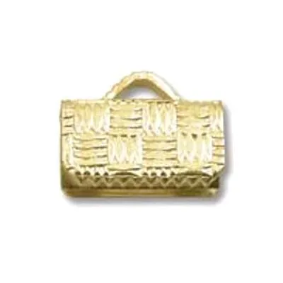 10mm Gold Plated Clamp (10 Pieces)