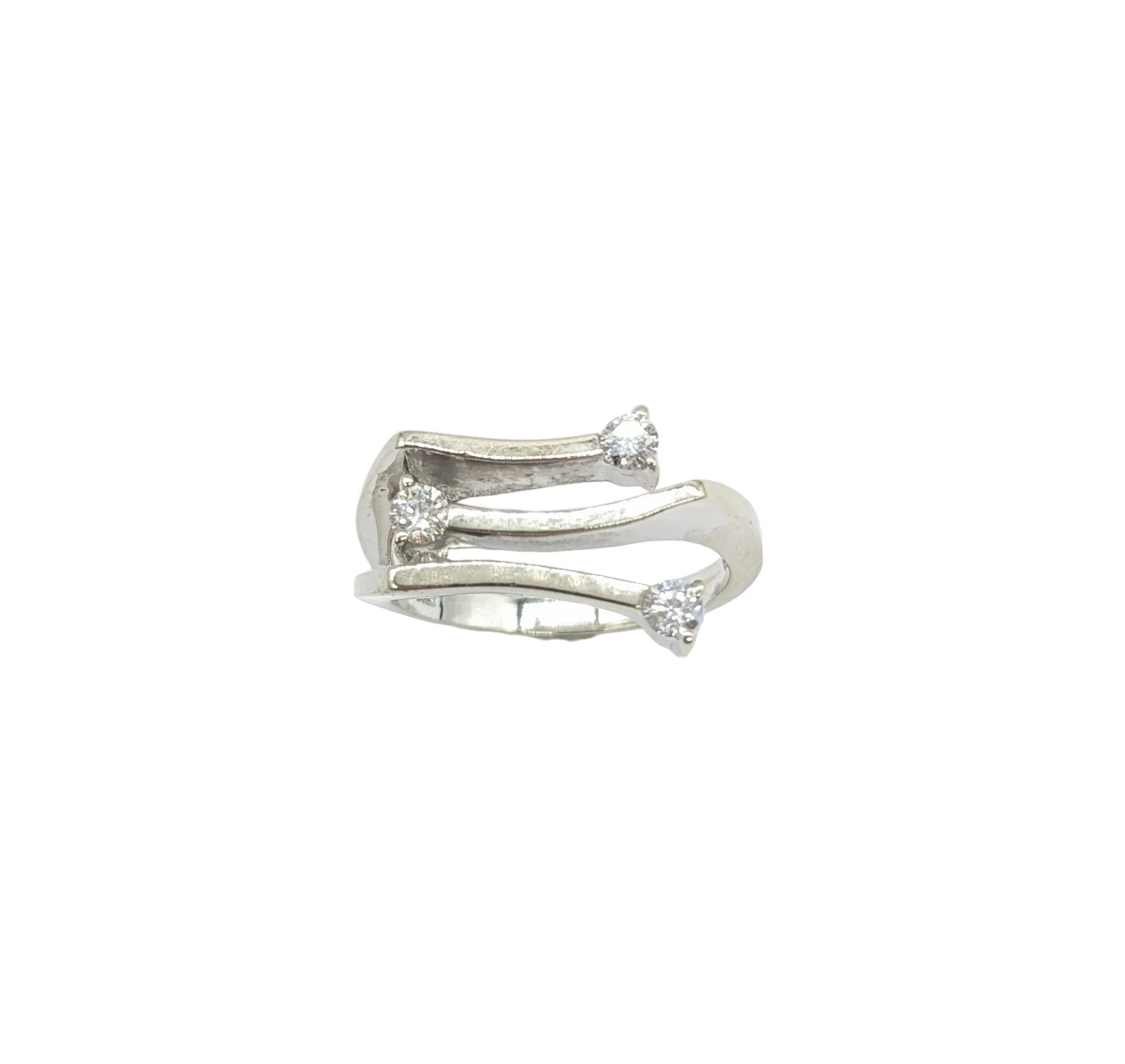 1/4 Carat Diamond Contemporary Ring