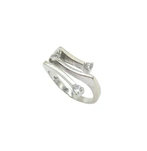 1/4 Carat Diamond Contemporary Ring