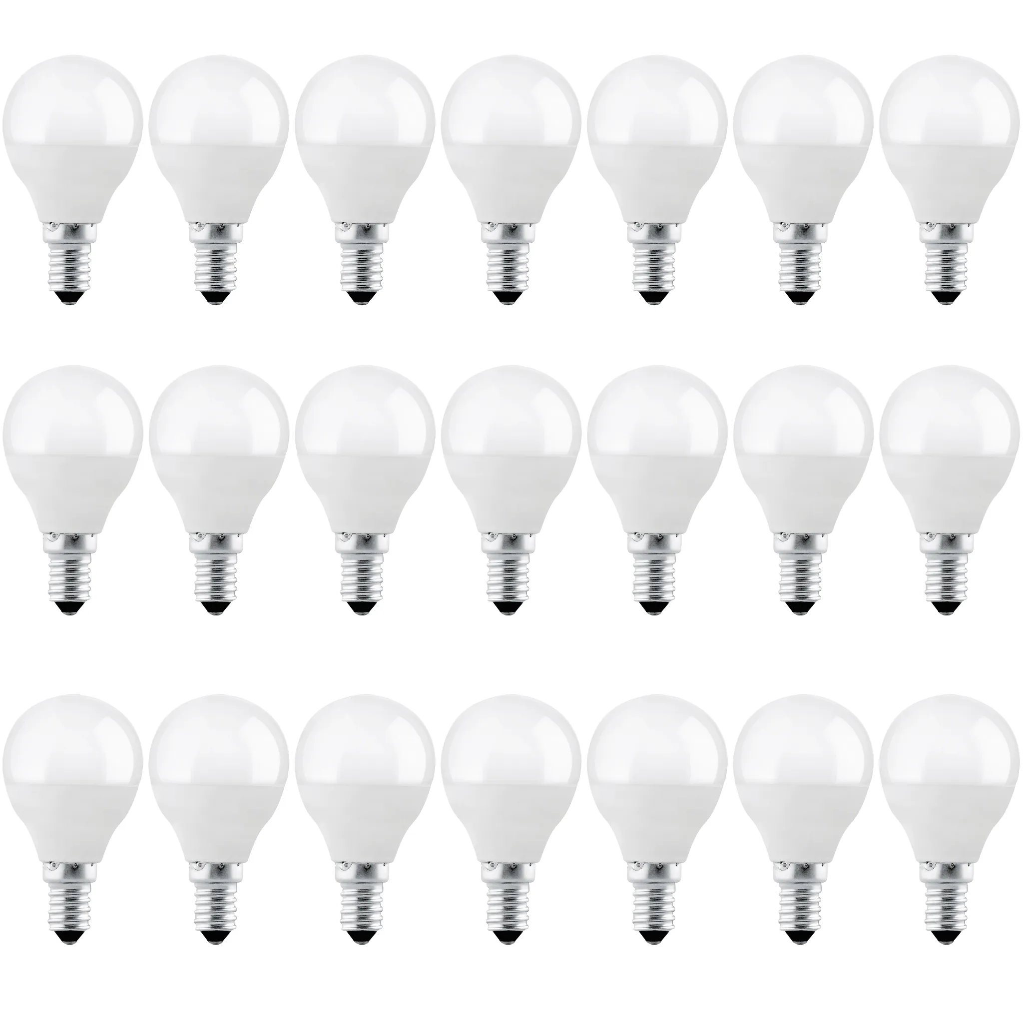 21 x E14 LED Lamp/Bulb Dimmable 4W (40W Equivalent)