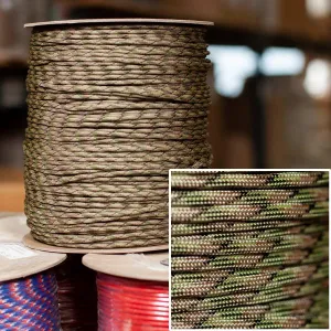 550 Paracord in Multi Camo -  1000' Spool