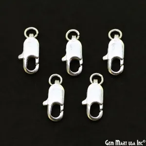 5pc Lot Silver Pendant Necklace Swivel Clasp