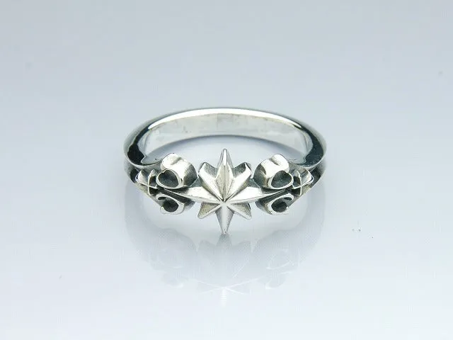 8 Point Star Ring