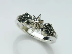 8 Point Star Ring