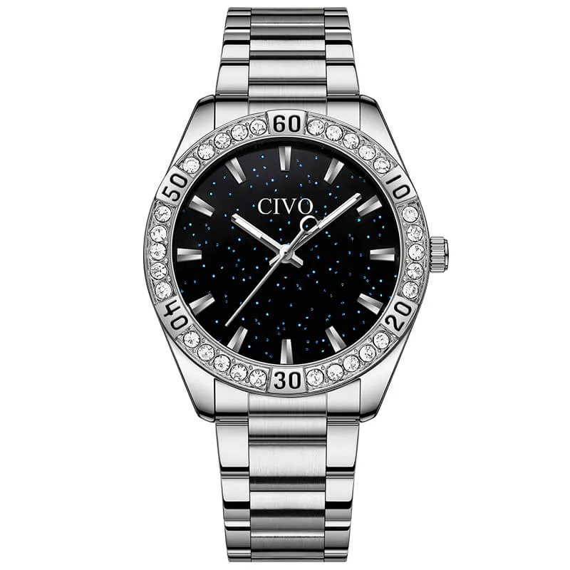 8118C | Quartz Women Watch | Stainless steel Band