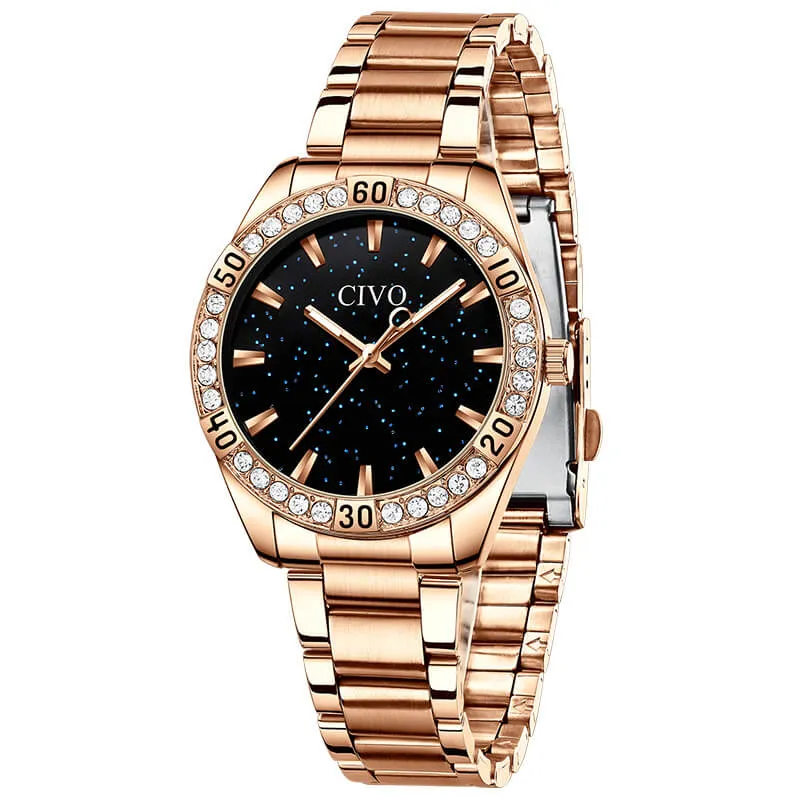 8118C | Quartz Women Watch | Stainless steel Band