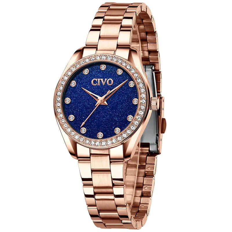 8119C | Quartz Women Watch | Stainless steel Band