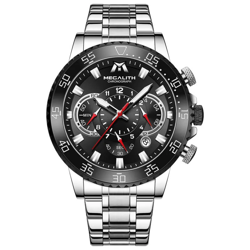 Sure! Heres an optimized title for the e-commerce product:

Stylish Quartz Mens Watch with Durable Stainless Steel Band - Elegant and Reliable Timepiece

Feel free to ask if you need any further modifications!