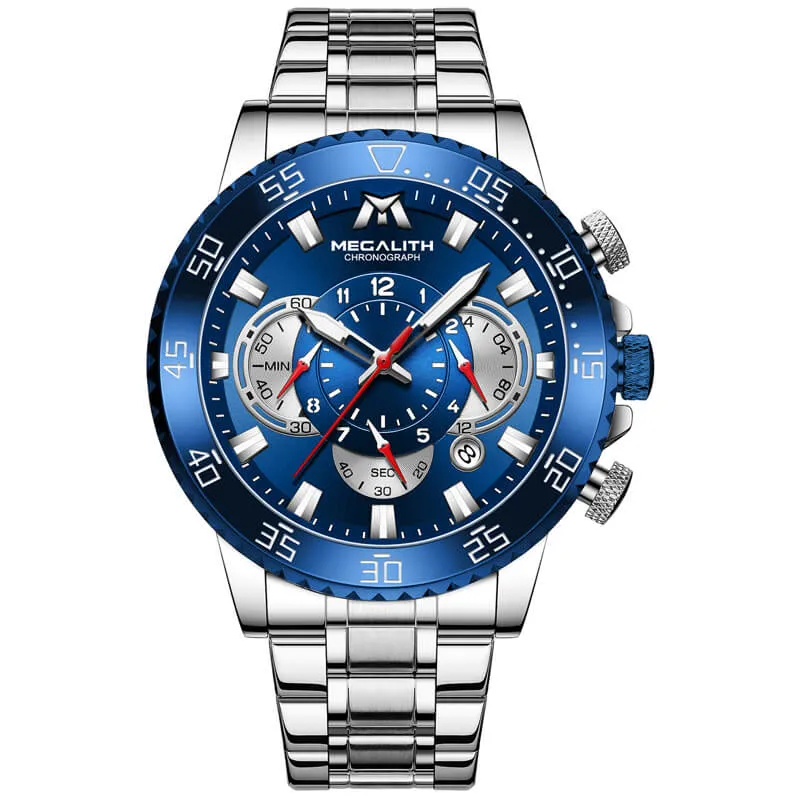 Sure! Heres an optimized title for the e-commerce product:

Stylish Quartz Mens Watch with Durable Stainless Steel Band - Elegant and Reliable Timepiece

Feel free to ask if you need any further modifications!