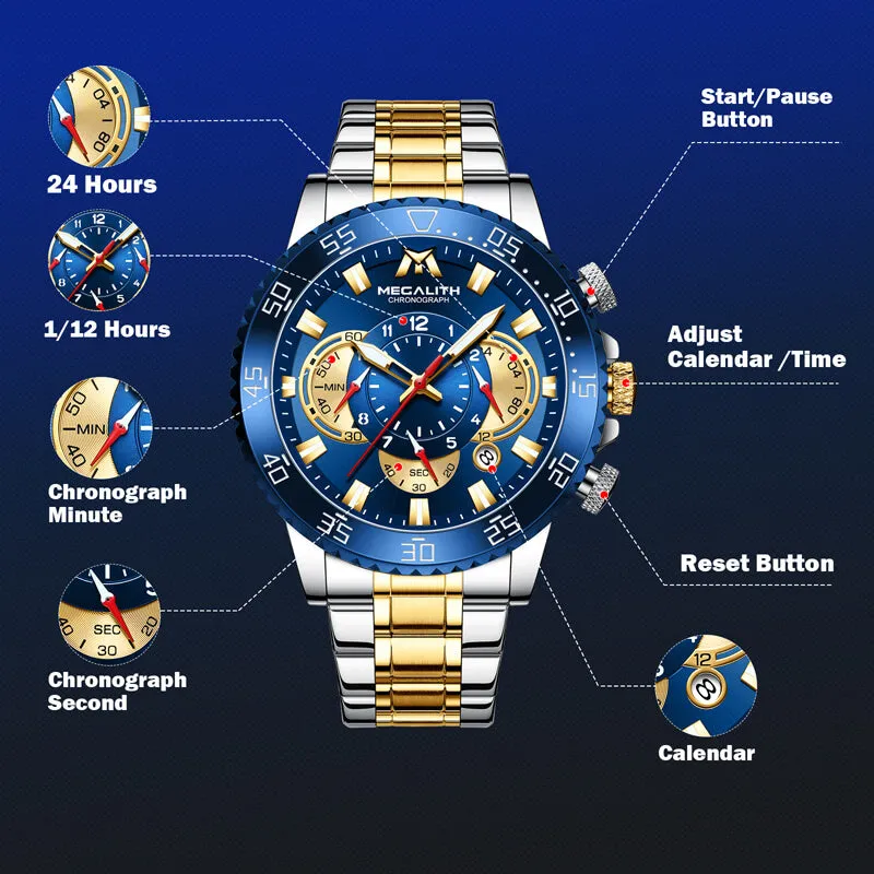 Sure! Heres an optimized title for the e-commerce product:

Stylish Quartz Mens Watch with Durable Stainless Steel Band - Elegant and Reliable Timepiece

Feel free to ask if you need any further modifications!