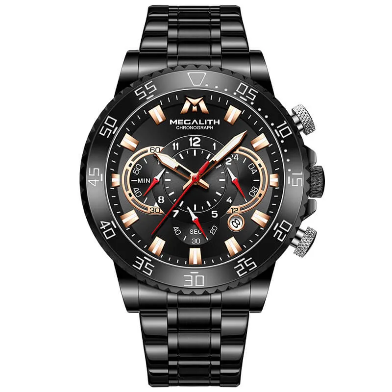 Sure! Heres an optimized title for the e-commerce product:

Stylish Quartz Mens Watch with Durable Stainless Steel Band - Elegant and Reliable Timepiece

Feel free to ask if you need any further modifications!