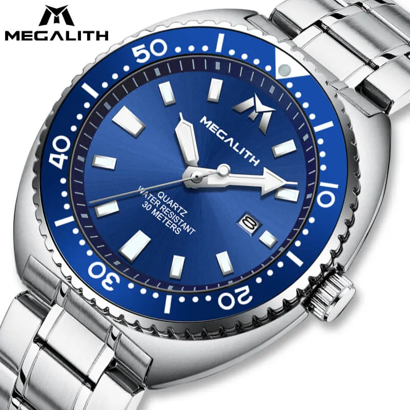 8604M | Quartz Men Watch | Stainless Steel Band