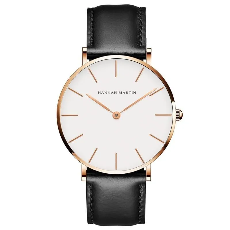 Albert Classic Men Watch With Leather Strap