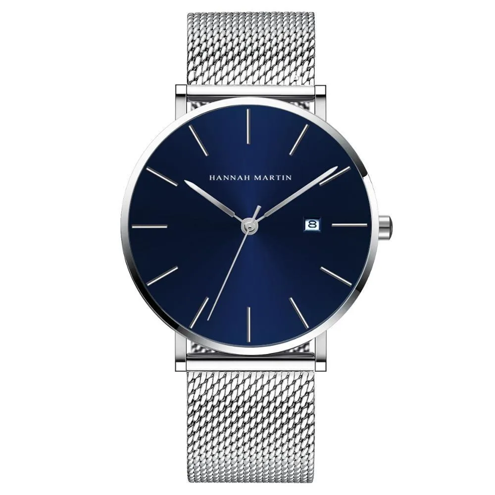 Albert Nero Classic Men Watch With Milanese Strap