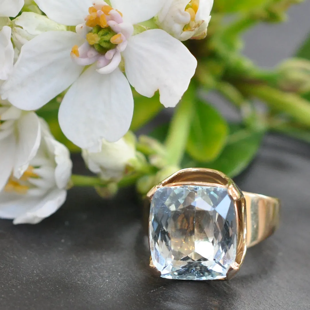 Aquamarine Ring