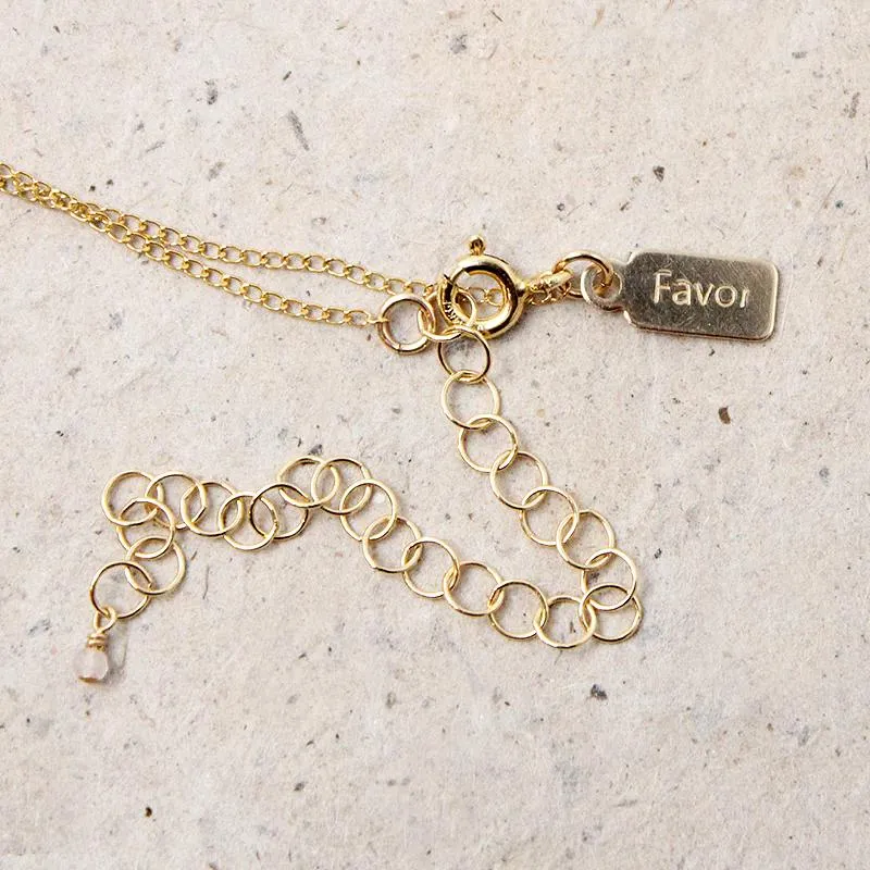 Artifact Gold Filled Necklace from Favor