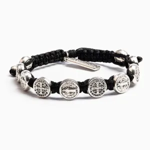 Benedictine Blessing Bracelet - Silver