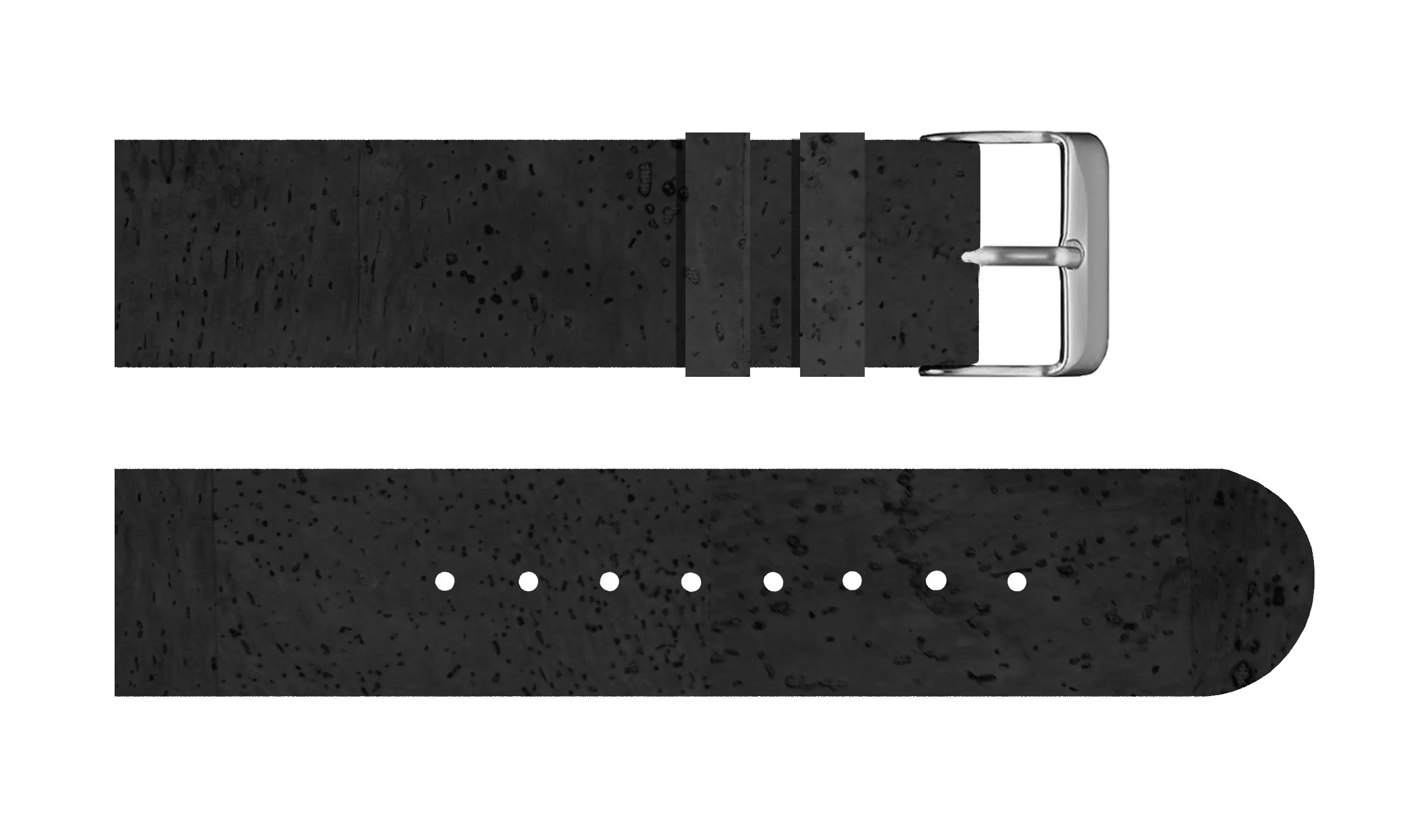 Black Cork Strap - For Somm watches