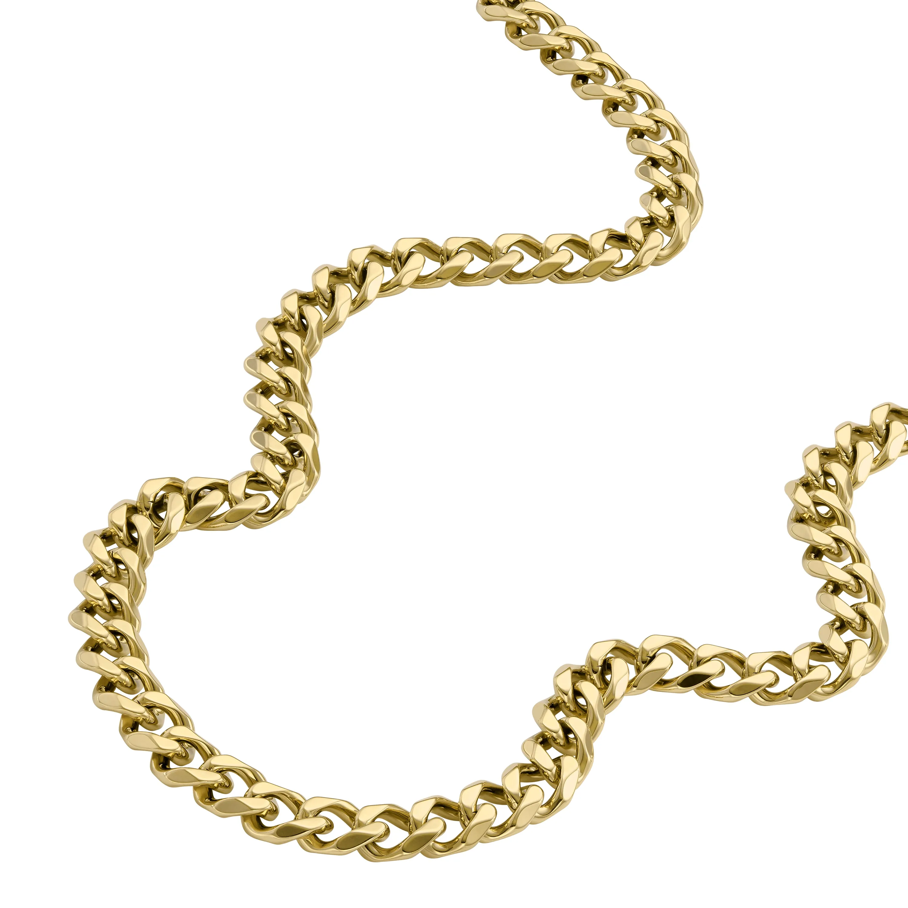 Bold Chains Gold-Tone Stainless Steel Chain Necklace