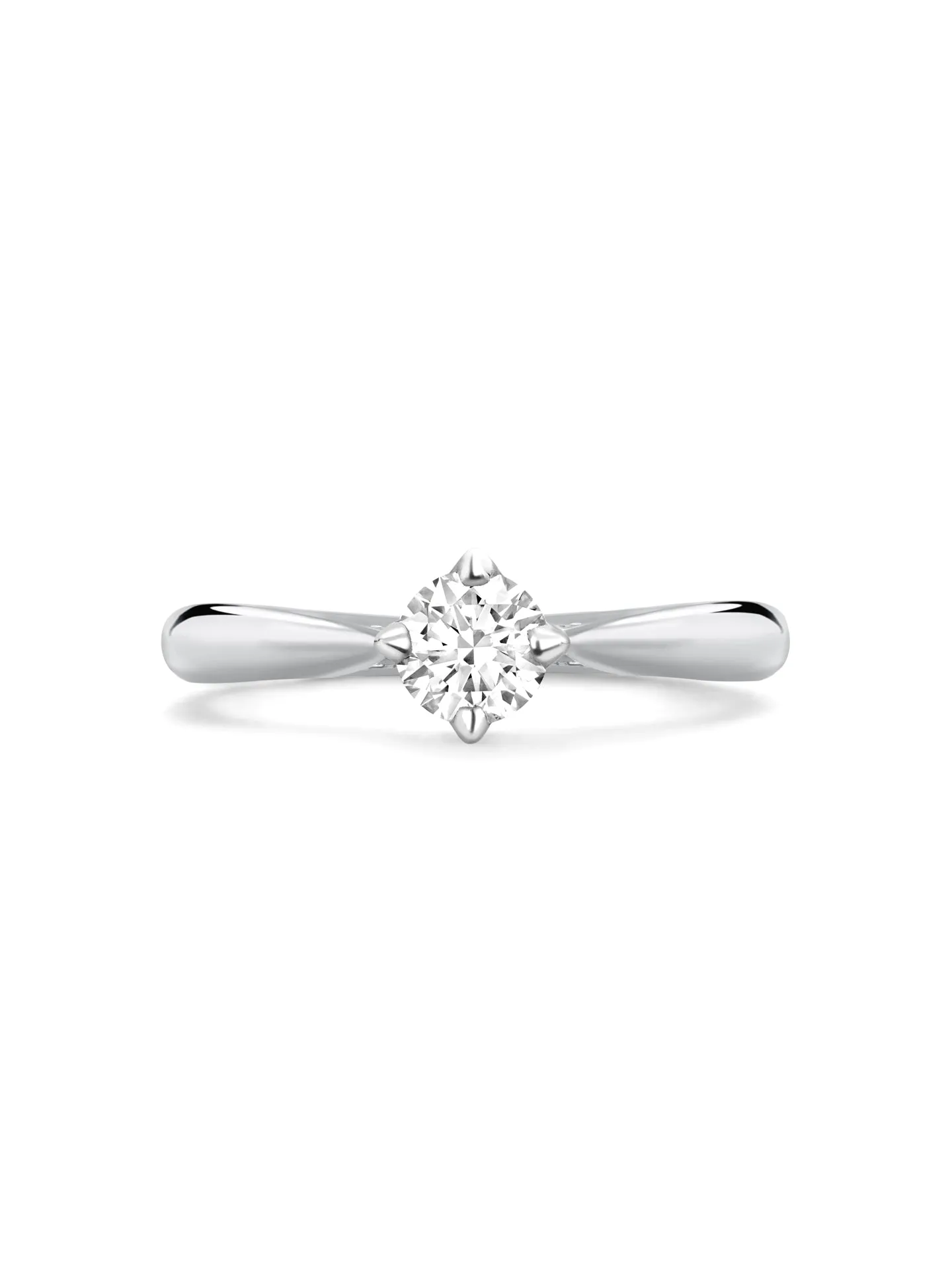 Boodles Brilliance Platinum Diamond Engagement Ring 0.5 Carat