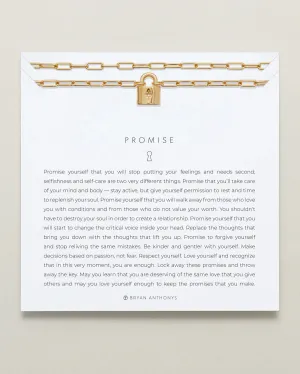 Bryan Anthonys Promise Statement Necklace