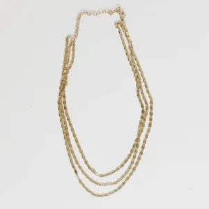 Cara Layered Chain Choker Necklace