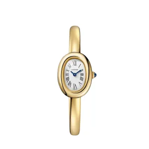 Optimized Title: Cartier Baignoire WGBA0018 Elegant Yellow Gold Quartz Watch for Women (2024 Edition)