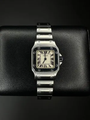 Cartier Santos Galbee W20056D6 Stainless Steel 24mm Lady's Watch