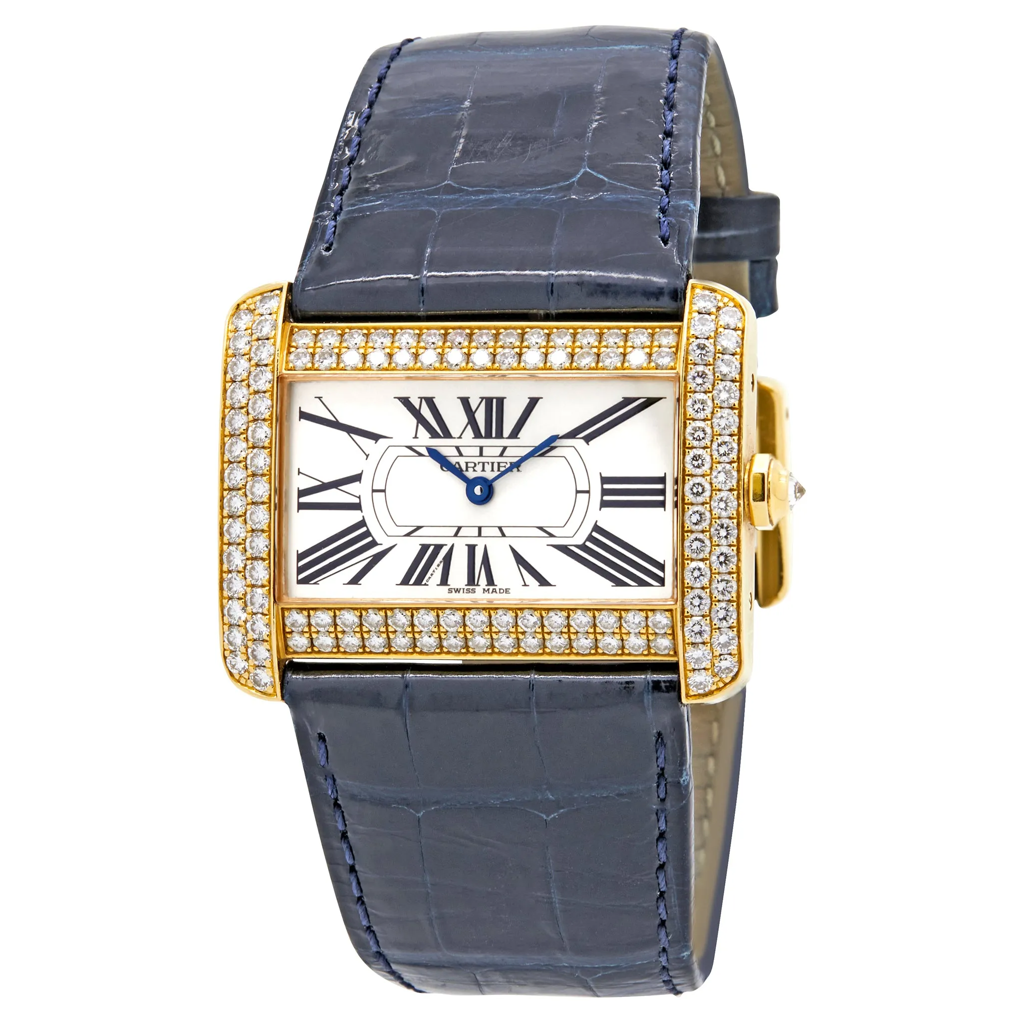 Cartier Tank Divan WA301170 Silver Dial Quartz Watch