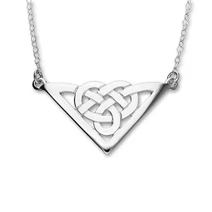 Celtic Silver Necklet N89