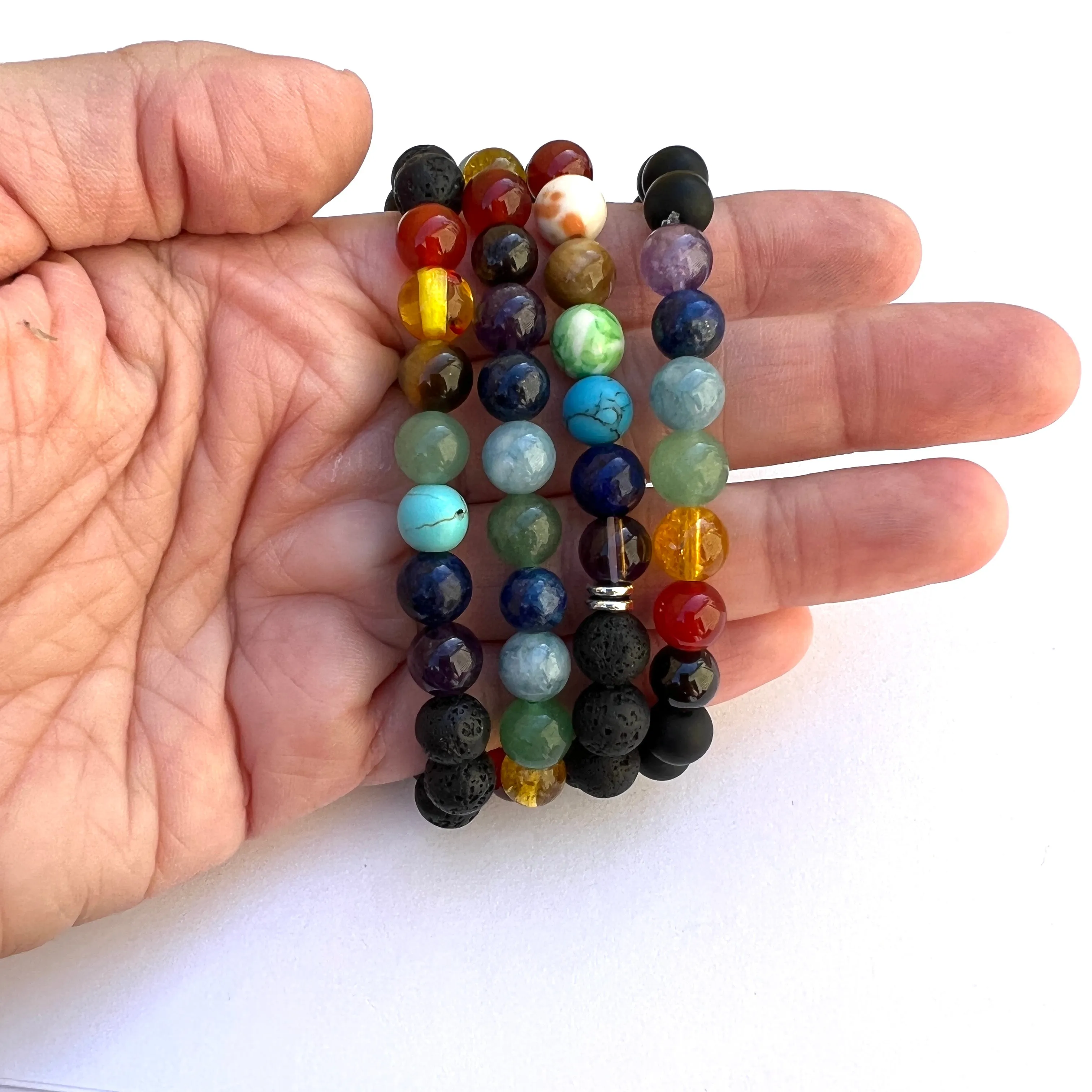 Chakra Stretch Bracelets