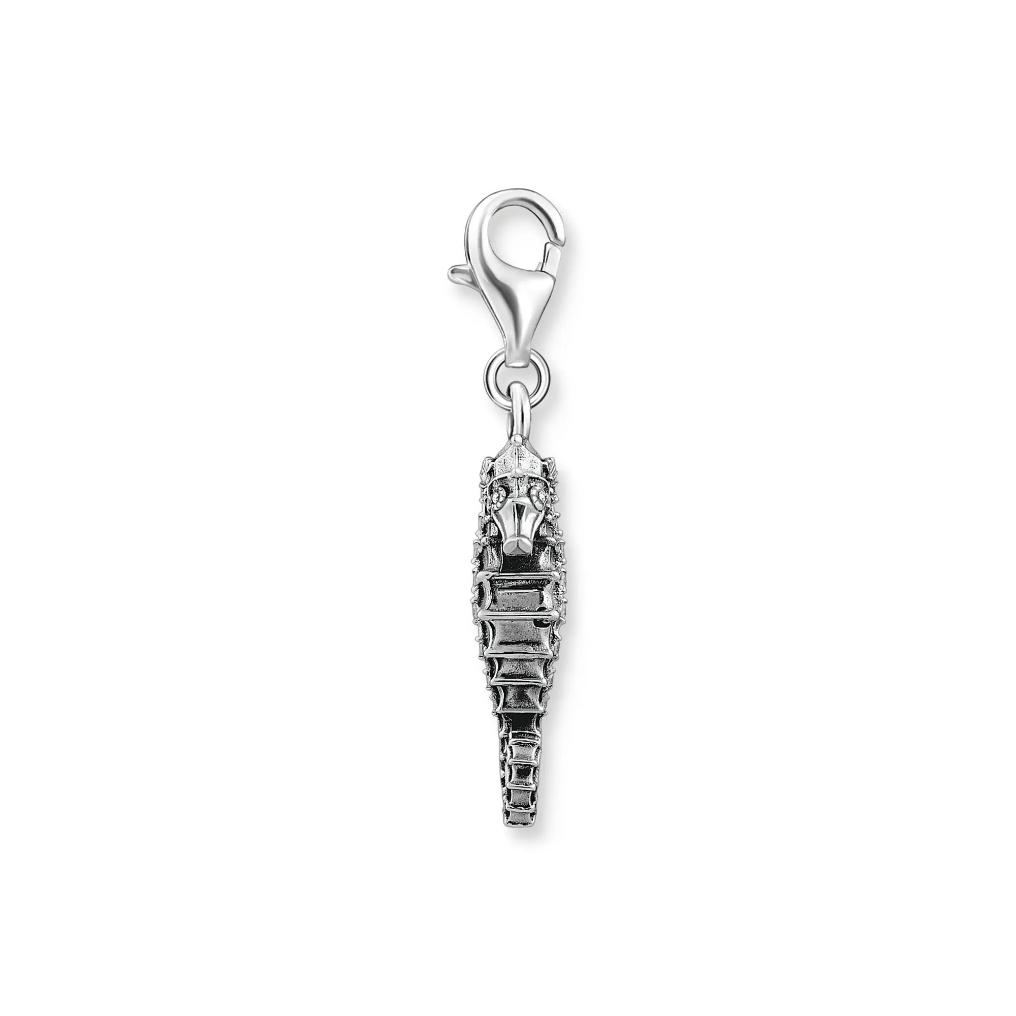 Charm Pendant seahorse silver