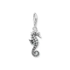 Charm Pendant seahorse silver