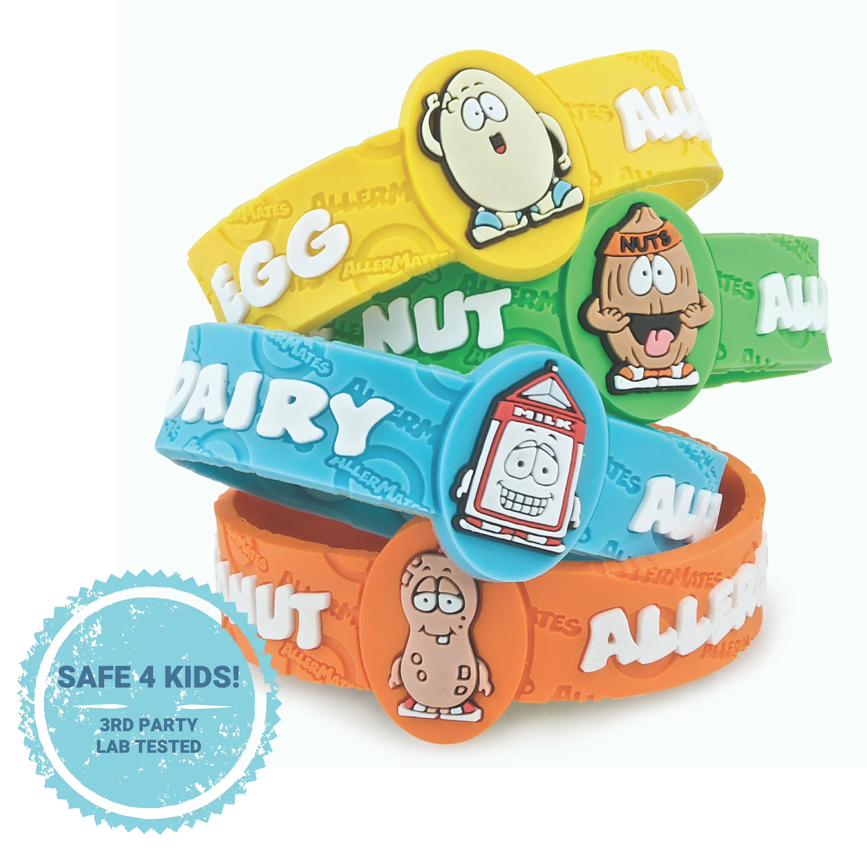 Dairy Allergy Bracelet (2 pack)