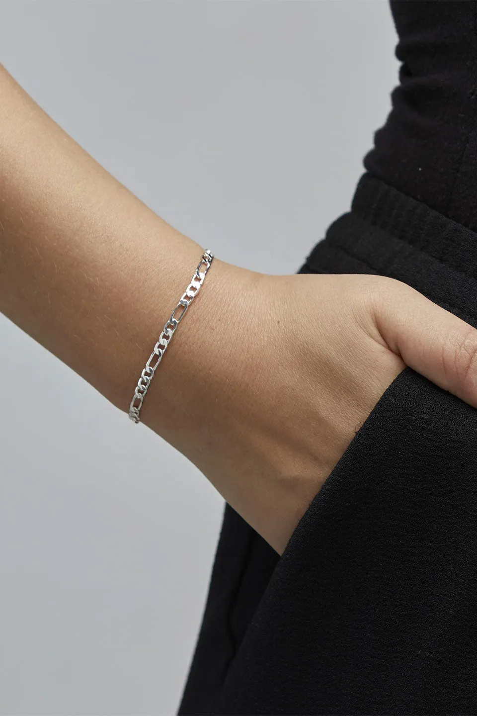 Dale Silver Plated Link EOL Bracelet