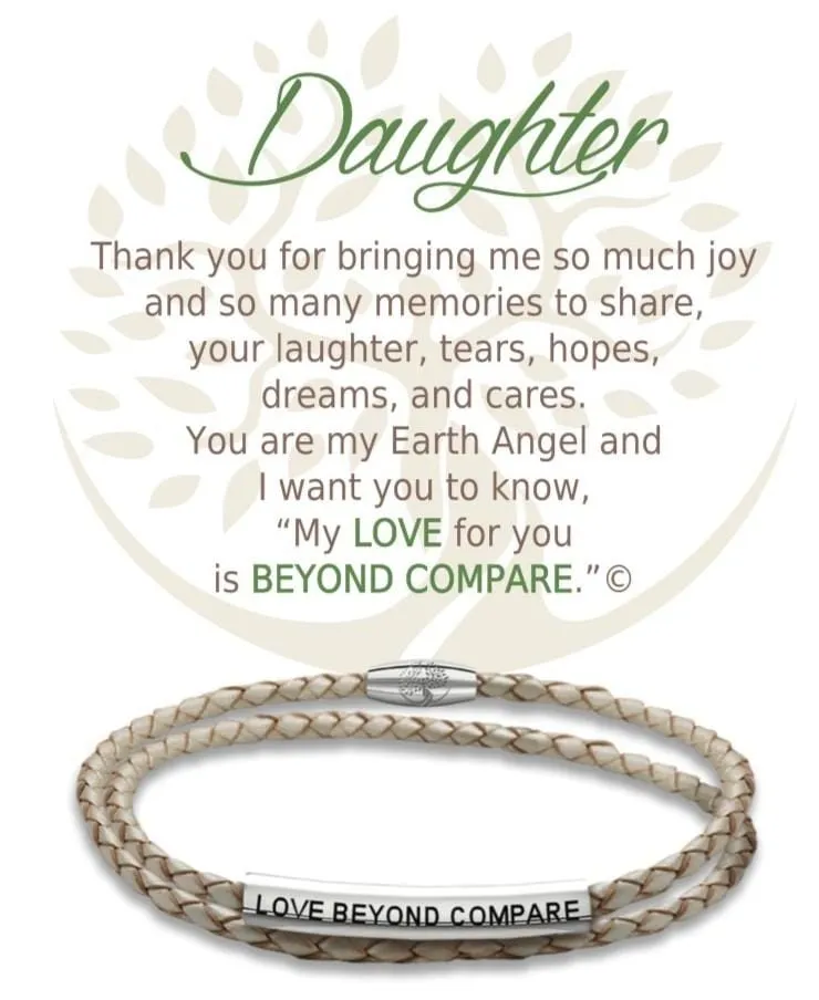 Daughter: Leather Bracelet