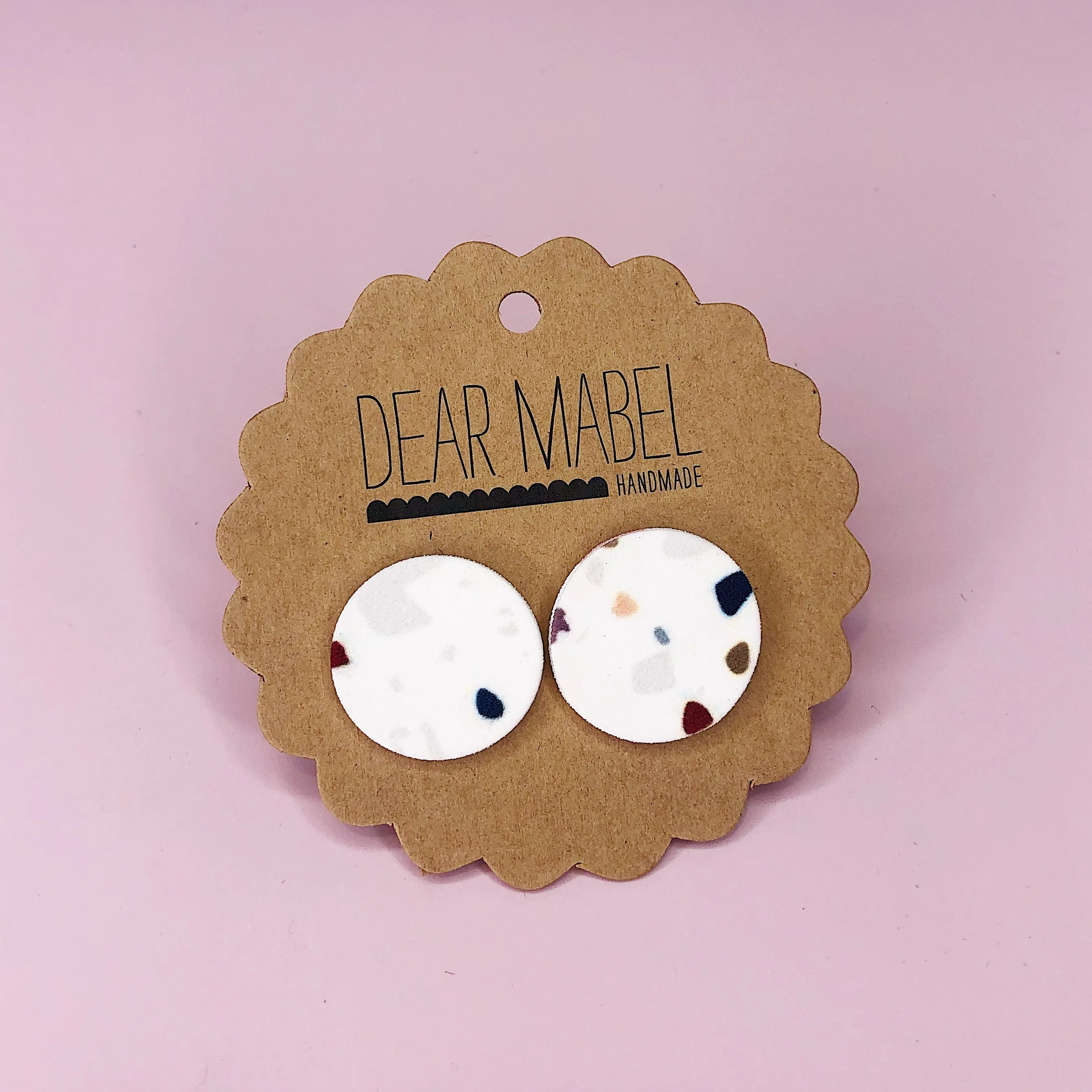 Dear Mabel Handmade - Mosaic Earrings*