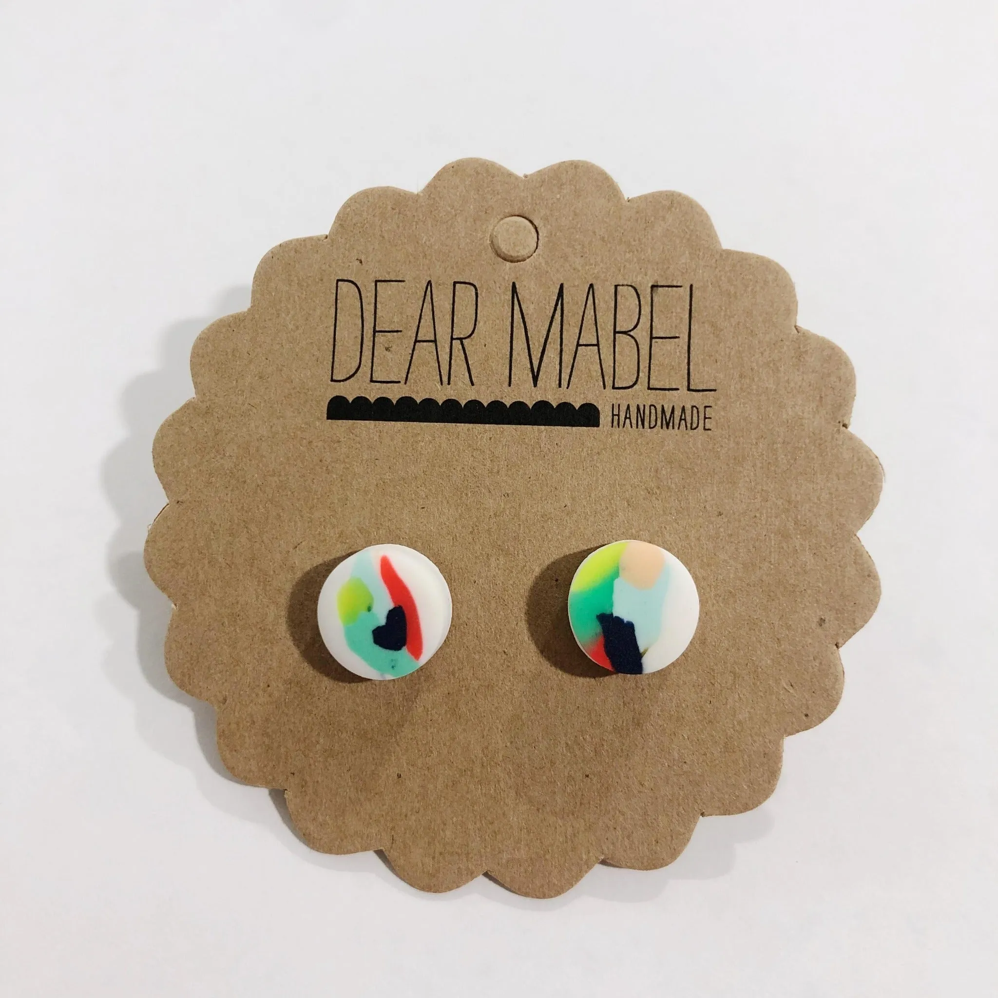 Dear Mabel Handmade - Multi-Colour Studs