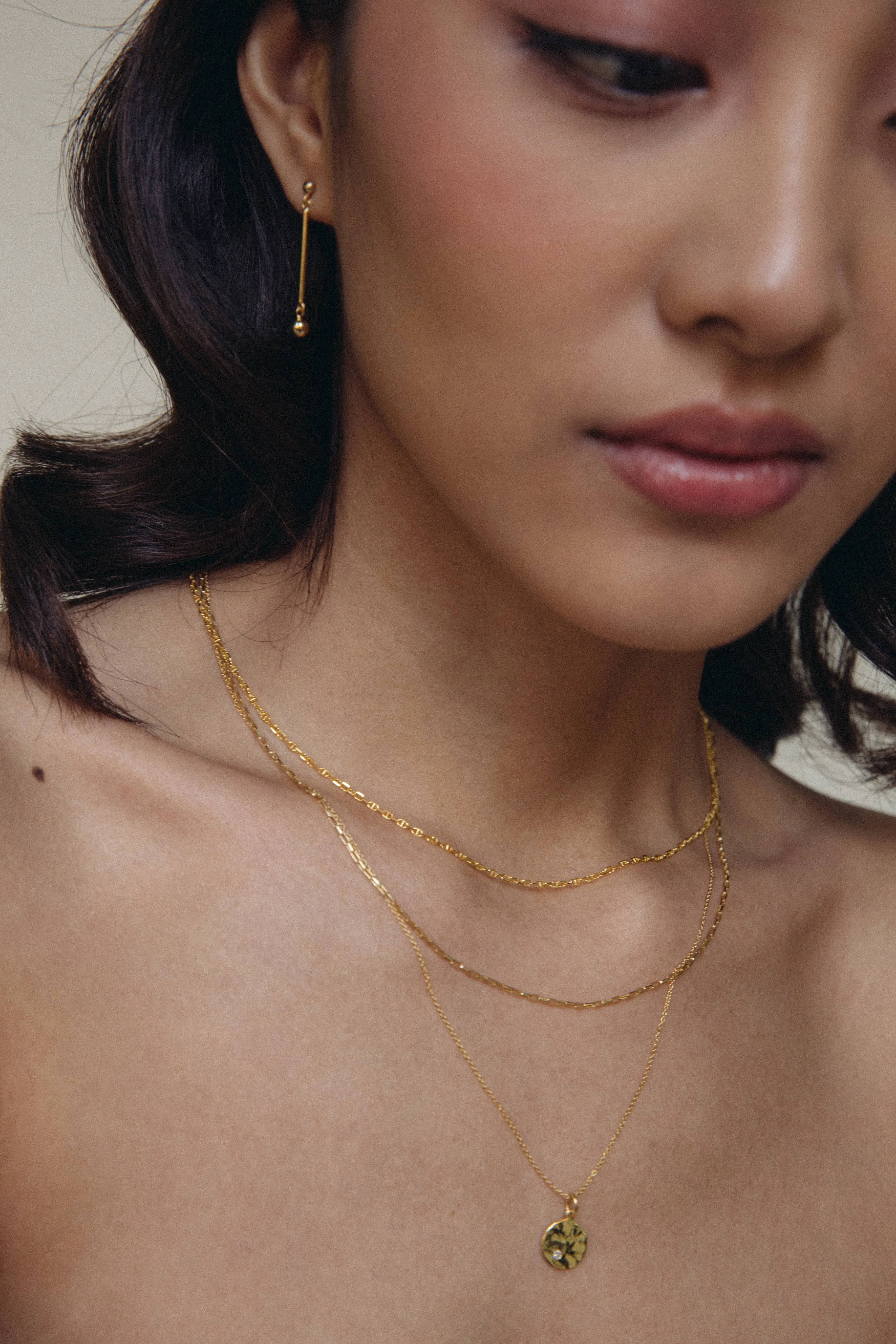 Everyday Long Box Chain Necklace / Bracelet, Solid 14k Gold