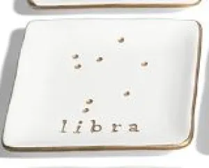 Finchberry Zodiac Libra Ceramic Dish