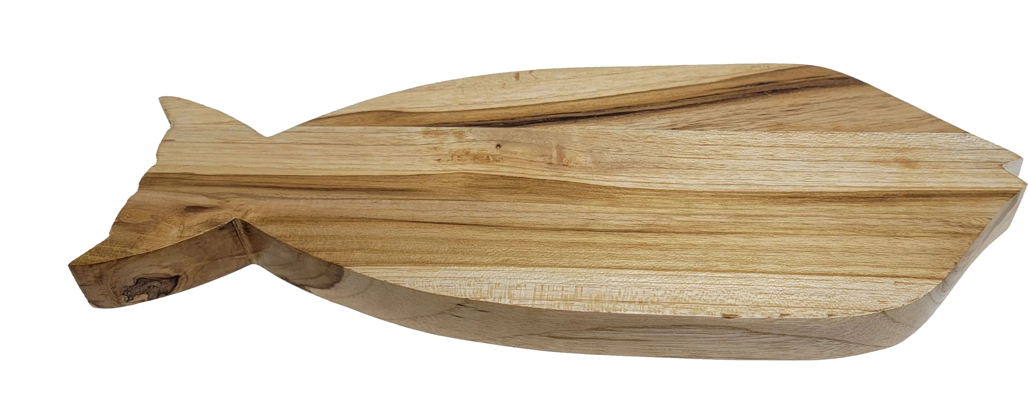 Fish Shaped Teak Wood Cutting Board