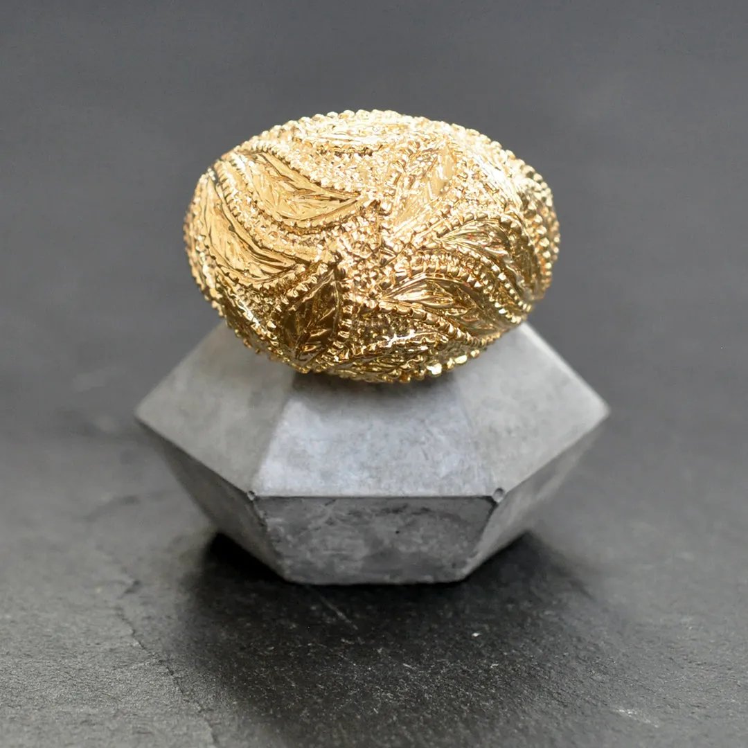 Gold Abstract Ring