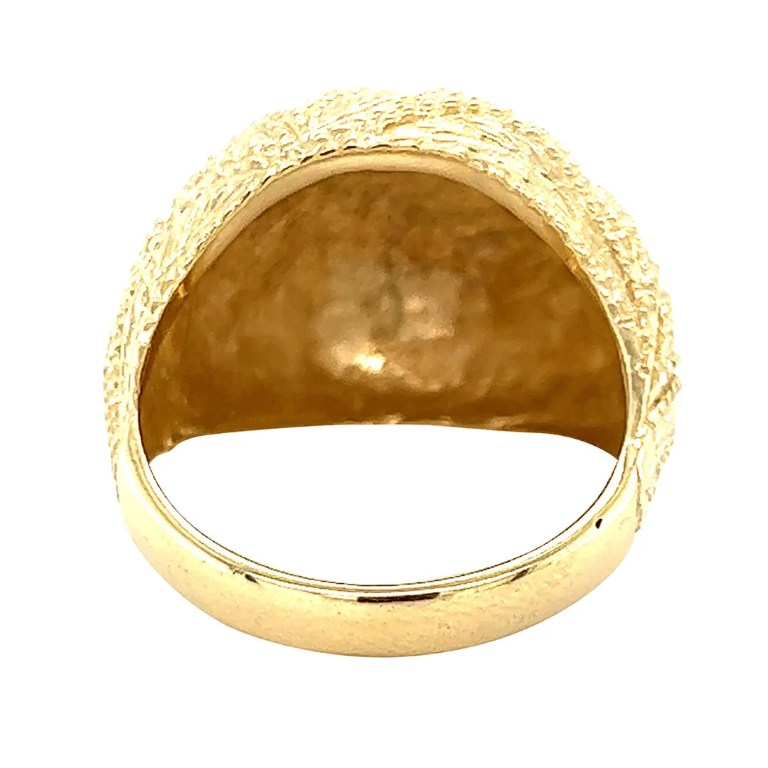 Gold Abstract Ring