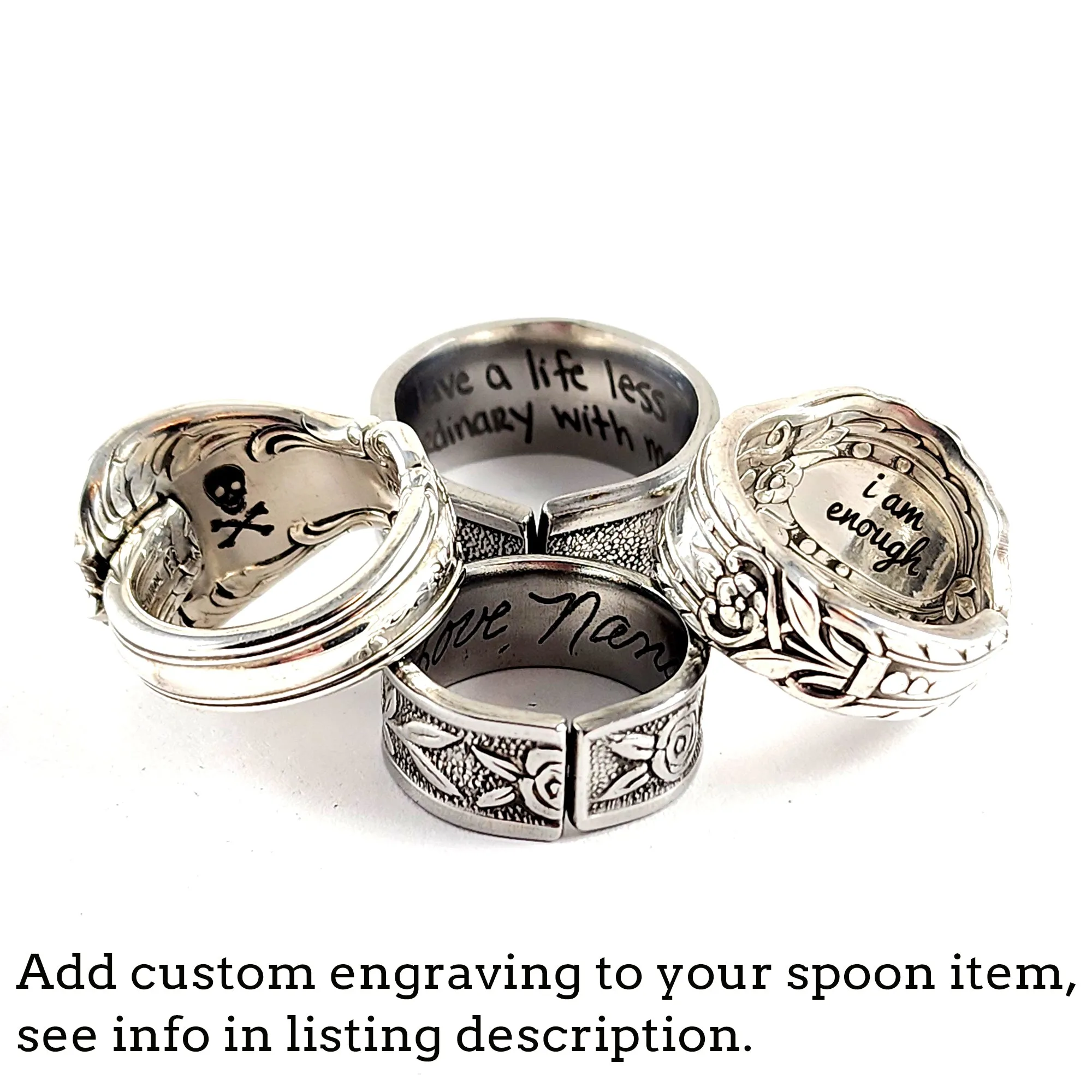 Gorham Pembroke Sterling Silver Spoon Ring - Made to Order