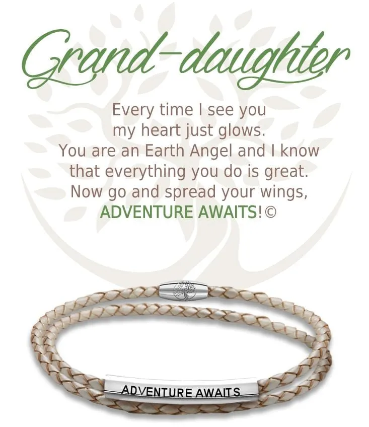 Grand-daughter: Leather Bracelet