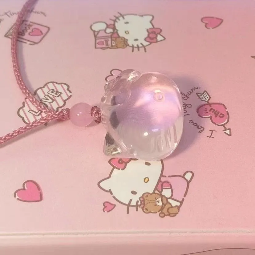 HelloKitty Pink Crystal Necklace / Bracelets