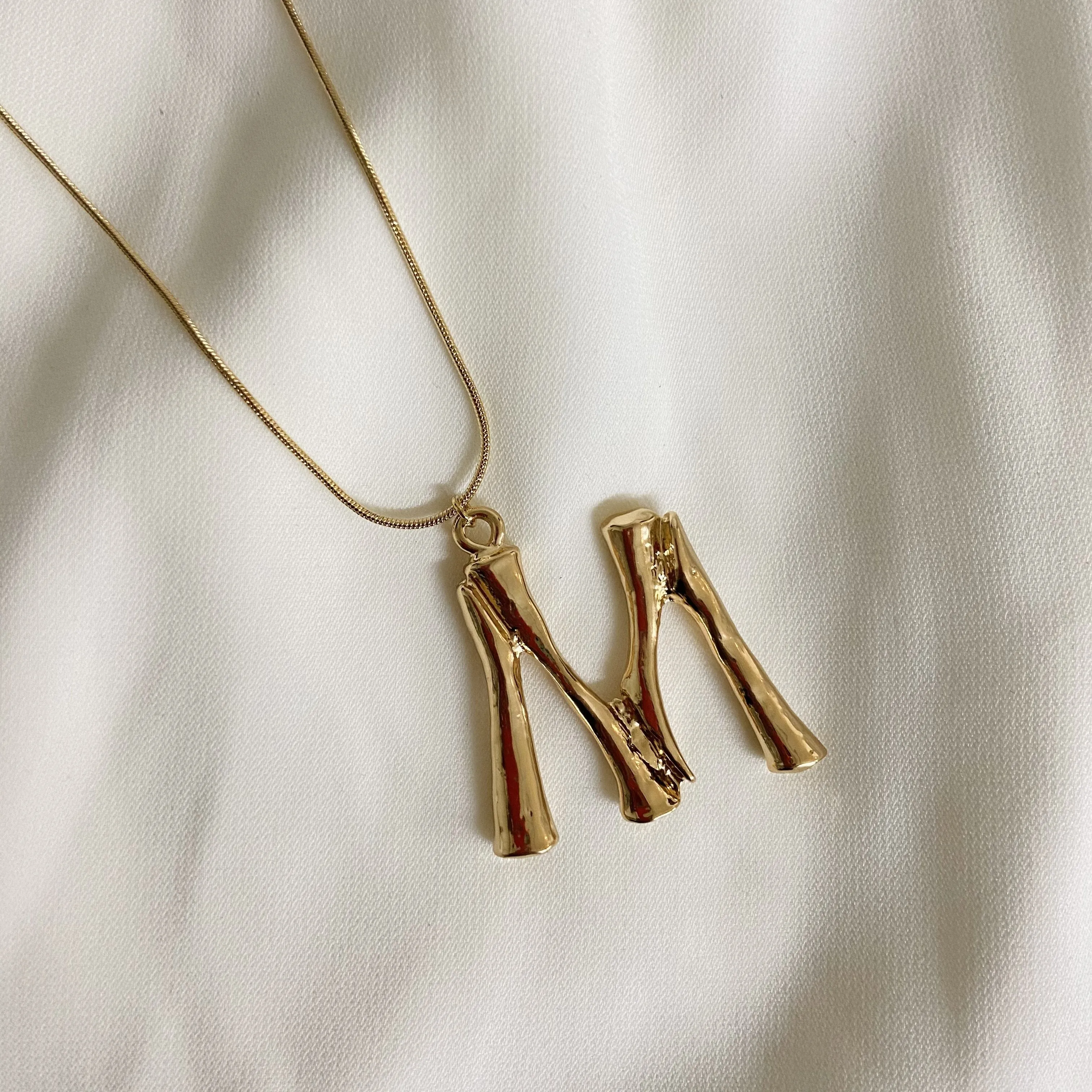 Initial Necklaces